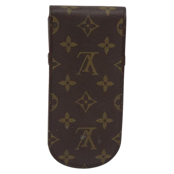 LOUIS VUITTON Monogram Etui Lunette Rabat Glasses Case M62970 LV Auth 128267