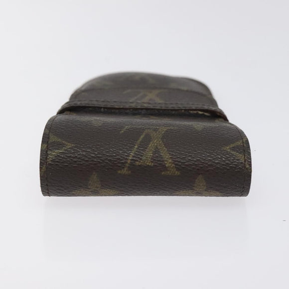 LOUIS VUITTON Monogram Etui Lunette Rabat Glasses Case M62970 LV Auth 128267