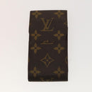 LOUIS VUITTON Monogram Etui Cigarette Case 2 Set M63024 LV Auth 128272-2