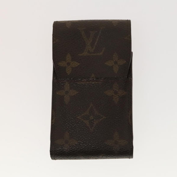 LOUIS VUITTON Monogram Etui Cigarette Case 2Set M63024 LV Auth 128272