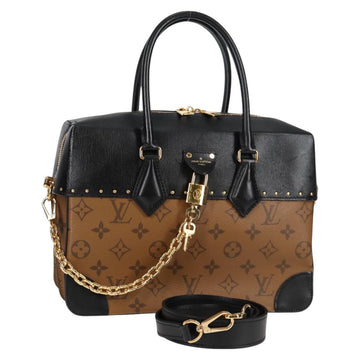 LOUIS VUITTON Monogram Reverse Citymar Hand Bag M43595 LV Auth 128275M