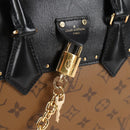 LOUIS VUITTON Monogram Reverse Citymar Hand Bag M43595 LV Auth 128275SAM-18