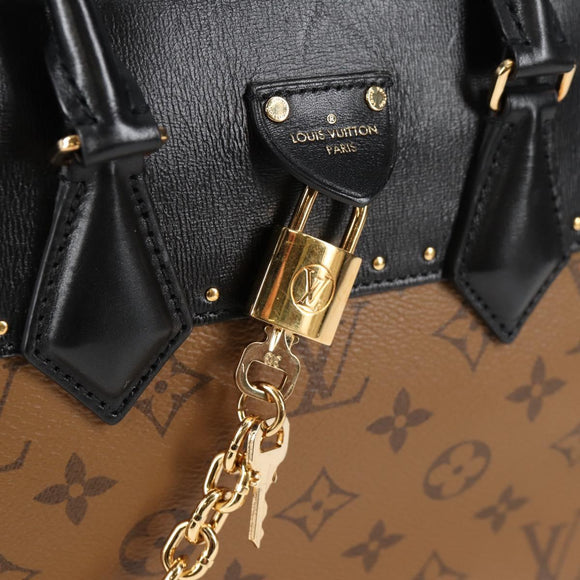 LOUIS VUITTON Monogram Reverse Citymar Hand Bag M43595 LV Auth 128275SAM
