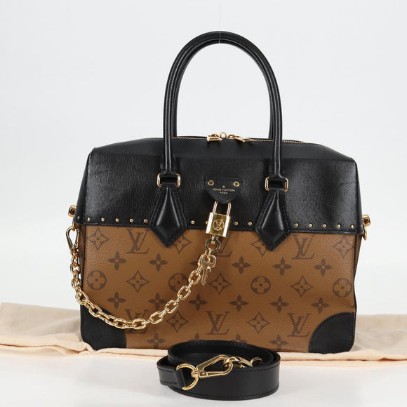 LOUIS VUITTON Monogram Reverse Citymar Hand Bag M43595 LV Auth 128275SAM