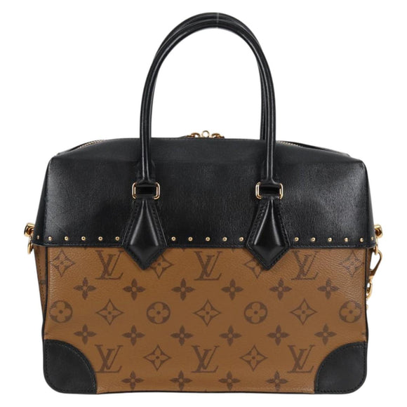 LOUIS VUITTON Monogram Reverse Citymar Hand Bag M43595 LV Auth 128275SAM