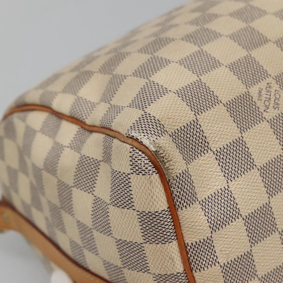 LOUIS VUITTON Damier Azur Speedy Bandouliere 30 Bag 2way N41052 LV Auth 128296