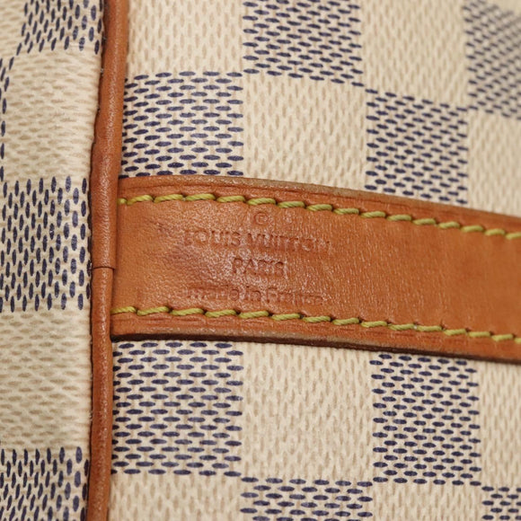 LOUIS VUITTON Damier Azur Speedy Bandouliere 30 Bag 2way N41052 LV Auth 128296