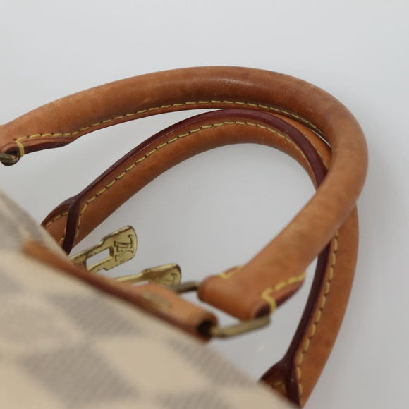 LOUIS VUITTON Damier Azur Speedy Bandouliere 30 Bag 2way N41052 LV Auth 128296