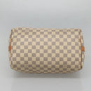 LOUIS VUITTON Damier Azur Speedy Bandouliere 30 Bag 2way N41052 LV Auth 128296-5