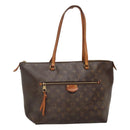 LOUIS VUITTON Monogram Jena MM Tote Bag M42267 LV Auth 128301-1