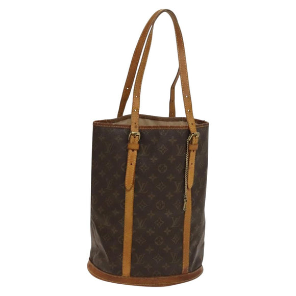 LOUIS VUITTON Monogram Bucket GM Shoulder Bag M42236 LV Auth 128303
