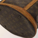 LOUIS VUITTON Monogram Bucket GM Shoulder Bag M42236 LV Auth 128303-15