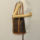LOUIS VUITTON Monogram Bucket GM Shoulder Bag M42236 LV Auth 128303-21