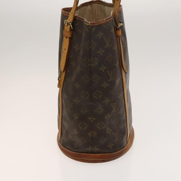 LOUIS VUITTON Monogram Bucket GM Shoulder Bag M42236 LV Auth 128303