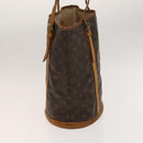 LOUIS VUITTON Monogram Bucket GM Shoulder Bag M42236 LV Auth 128303-4