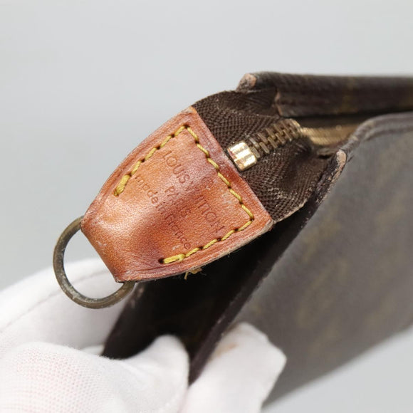 LOUIS VUITTON Monogram Bucket GM Accessory Pouch LV Auth 128304