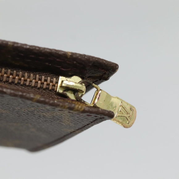 LOUIS VUITTON Monogram Bucket GM Accessory Pouch LV Auth 128304