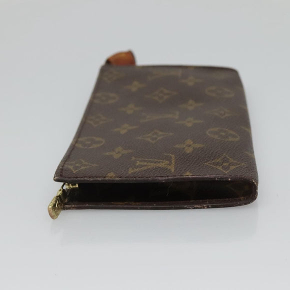 LOUIS VUITTON Monogram Bucket GM Accessory Pouch LV Auth 128304