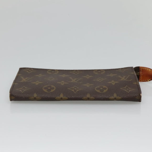 LOUIS VUITTON Monogram Bucket GM Accessory Pouch LV Auth 128304