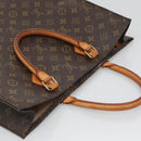 LOUIS VUITTON Monogram Sac Plat Hand Bag M51140 LV Auth 128308-6