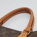 LOUIS VUITTON Monogram Sac Plat Hand Bag M51140 LV Auth 128308-8