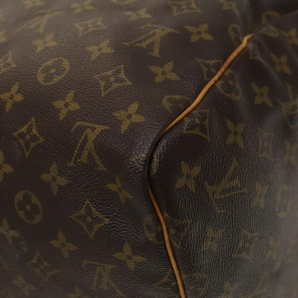 LOUIS VUITTON Monogram Keepall 55 Boston Bag M41424 LV Auth 128315