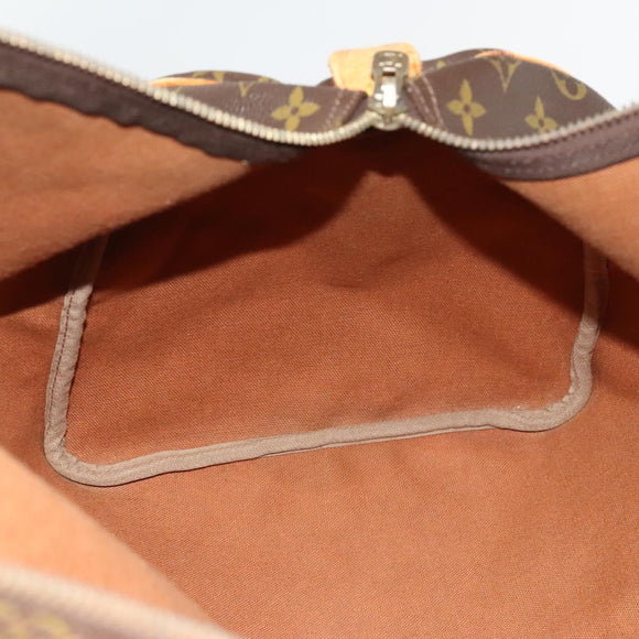 LOUIS VUITTON Monogram Keepall 55 Boston Bag M41424 LV Auth 128315