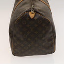 LOUIS VUITTON Monogram Keepall 55 Boston Bag M41424 LV Auth 128315-3