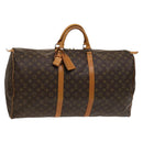LOUIS VUITTON Monogram Keepall 60 Boston Bag M41422 LV Auth 128317-1