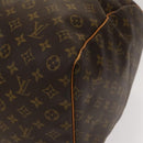 LOUIS VUITTON Monogram Keepall 60 Boston Bag M41422 LV Auth 128317-9