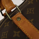 LOUIS VUITTON Monogram Keepall 60 Boston Bag M41422 LV Auth 128317-17