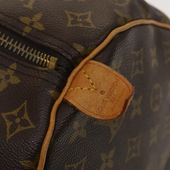 LOUIS VUITTON Monogram Keepall 60 Boston Bag M41422 LV Auth 128317