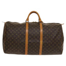 LOUIS VUITTON Monogram Keepall 60 Boston Bag M41422 LV Auth 128317-2