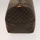 LOUIS VUITTON Monogram Keepall 60 Boston Bag M41422 LV Auth 128317-3