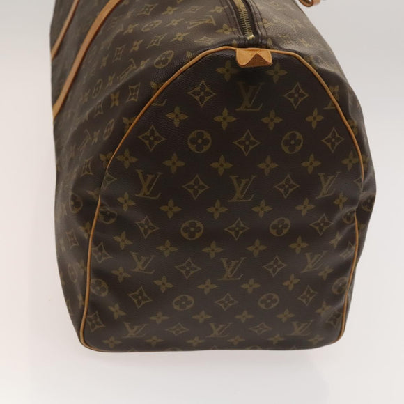 LOUIS VUITTON Monogram Keepall 60 Boston Bag M41422 LV Auth 128317