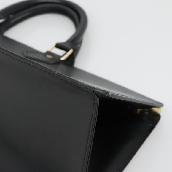 LOUIS VUITTON Epi Sac Triangle Hand Bag Black M52092 LV Auth 128320