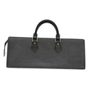 LOUIS VUITTON Epi Sac Triangle Hand Bag Black M52092 LV Auth 128320-3