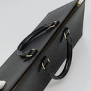 LOUIS VUITTON Epi Sac Triangle Hand Bag Black M52092 LV Auth 128320-6