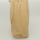 PRADA Hand Bag Nylon Beige Auth 128335-3