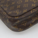 LOUIS VUITTON Monogram Saint Cloud GM Shoulder Bag M51242 LV Auth 128339-17