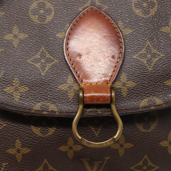LOUIS VUITTON Monogram Saint Cloud GM Shoulder Bag M51242 LV Auth 128339