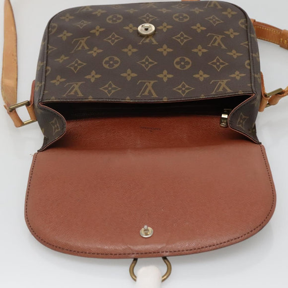 LOUIS VUITTON Monogram Saint Cloud GM Shoulder Bag M51242 LV Auth 128339