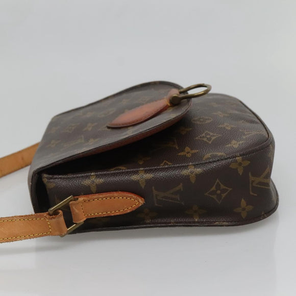 LOUIS VUITTON Monogram Saint Cloud GM Shoulder Bag M51242 LV Auth 128339