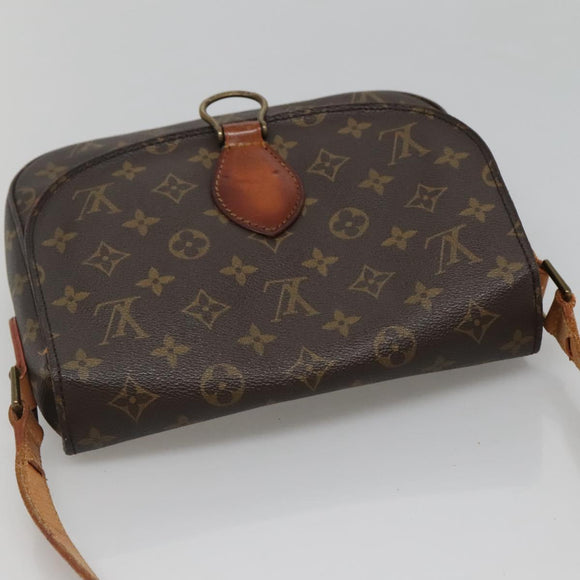 LOUIS VUITTON Monogram Saint Cloud GM Shoulder Bag M51242 LV Auth 128339