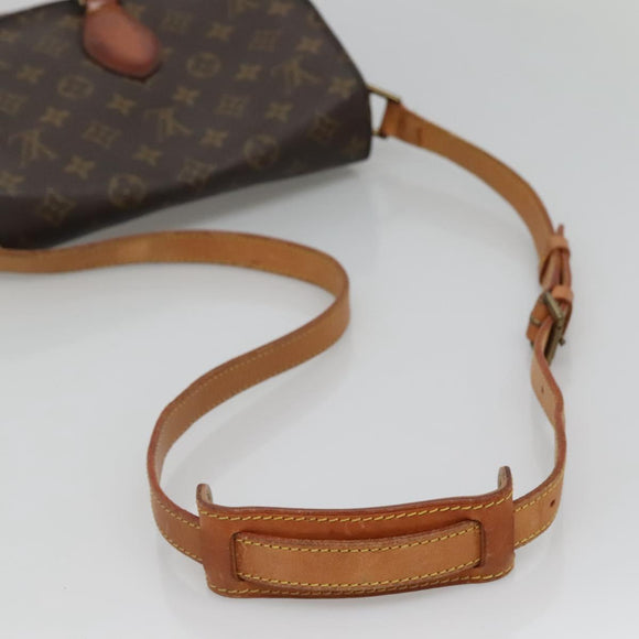 LOUIS VUITTON Monogram Saint Cloud GM Shoulder Bag M51242 LV Auth 128339
