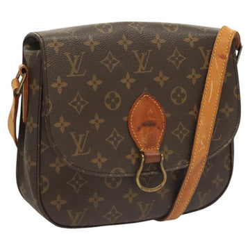 LOUIS VUITTON Monogram Saint Cloud GM Shoulder Bag M51242 LV Auth 128340