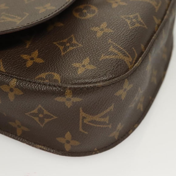 LOUIS VUITTON Monogram Saint Cloud GM Shoulder Bag M51242 LV Auth 128340