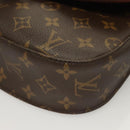 LOUIS VUITTON Monogram Saint Cloud GM Shoulder Bag M51242 LV Auth 128340-16