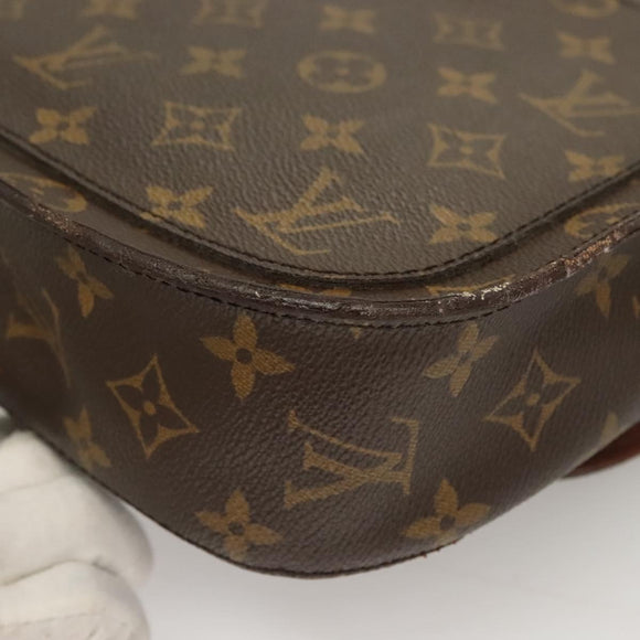 LOUIS VUITTON Monogram Saint Cloud GM Shoulder Bag M51242 LV Auth 128340
