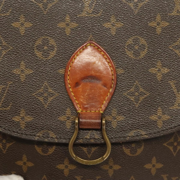 LOUIS VUITTON Monogram Saint Cloud GM Shoulder Bag M51242 LV Auth 128340